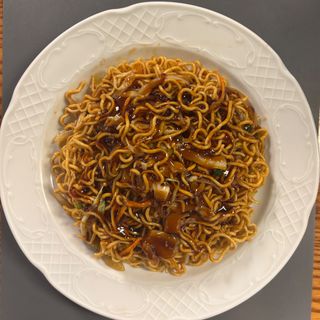Yakisoba con teriyaki