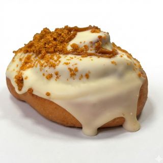 Mini Cinnamon Roll Choco Blanco y Lotus