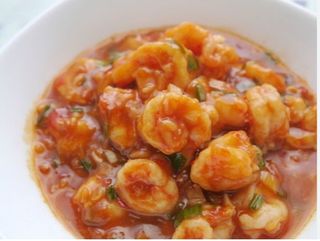 Gambas Con Salsa De Chiles