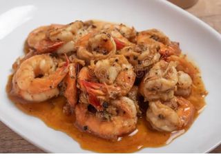 Gambas A La Pimienta Negra