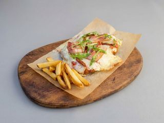 Milanesa andina pollo