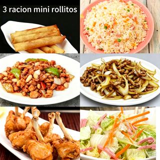 Menú Para 3 Personas