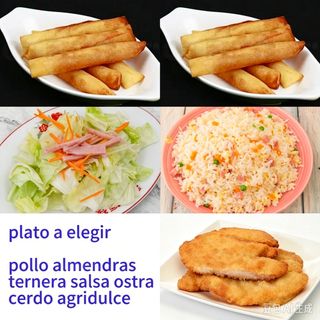 Menú Para 2 Personas