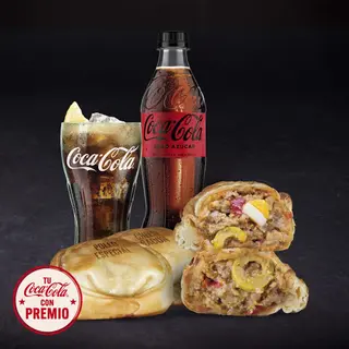 Pack Individual XL 3 Empanadas + Bebida