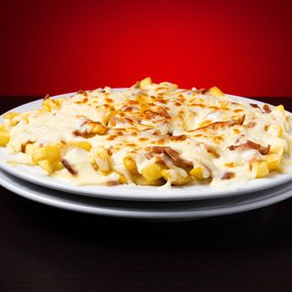 1/2 Patatas con Beicon y Queso