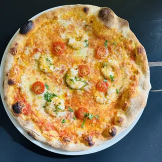 PIZZA GAMBERETTI (30Cm.)
