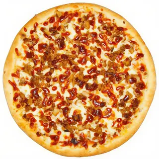 PIZZA BARBACOA CON POLLO (30Cm)