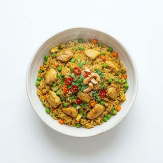 Arroz Frito Con Curry