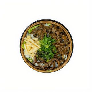 Ternera Con Bambú Y Setas