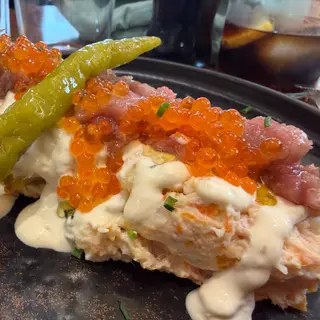 Ensaladilla rusa con tartar