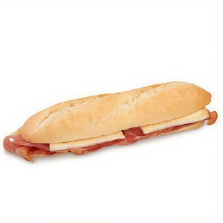 Bocadillo Jamón Asado con Queso