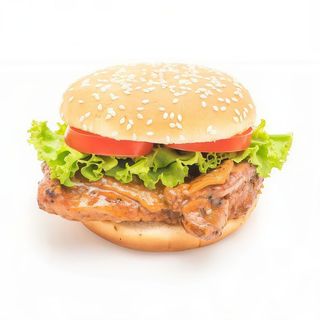 Hamburguesa de Pollo Barbacoa