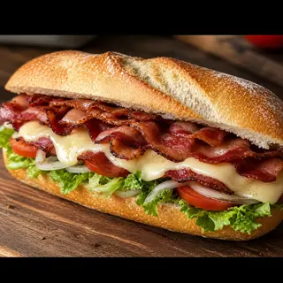 Bocadillo Bacón Completo