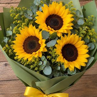 3 girasoles