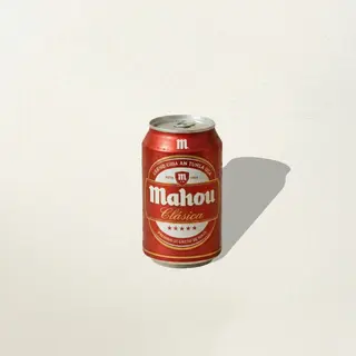 Cerveza Mahou 5 Estrellas Lata 33cl.
