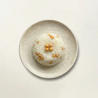 Arroz Blanco con Garbanzos