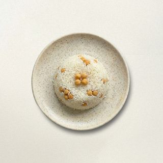 Arroz Blanco con Garbanzos