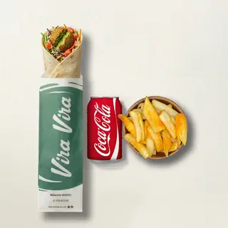 Lavash de Falafel (Menú)