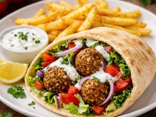 Menu Pita Falafel