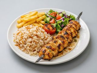 Brocheta de pollo