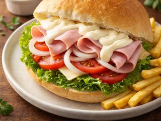 Menu Campero Jamon y Queso