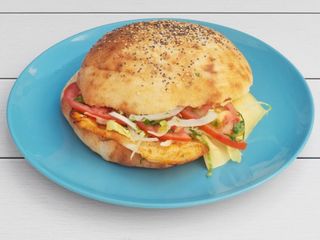 Campero con pan casero