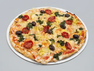 Pizza Veggie Green