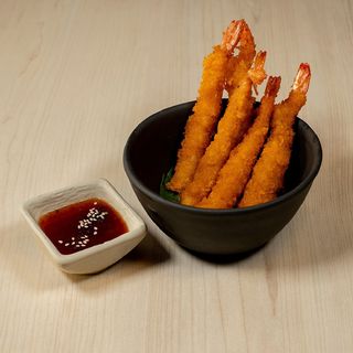 Langostinos en panko