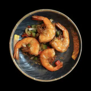 57.  Langostinos Sal Y Pimienta (Ración)