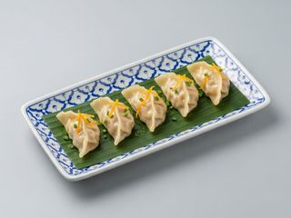 Jiaozi Relleno De Pollo Y Verduras