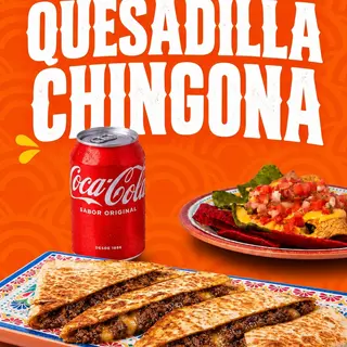 Menu Quesadilla Chingona