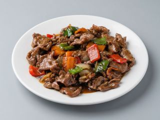 54. Ternera con salsa de ostras