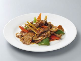 57. Ternera con salsa picante
