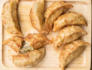 Dim Sum Gyozas De Pollo A La Plancha