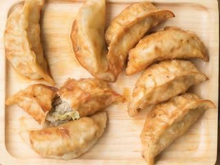 Dim Sum Gyozas De Pollo A La Plancha