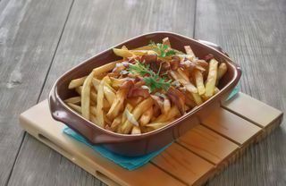 Patatas Fritas Con Bacon