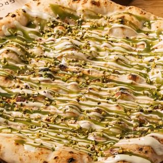 Pizza pistacho