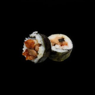 126. Futomaki De Foie I Anguila Flambejat (5 Uds.)