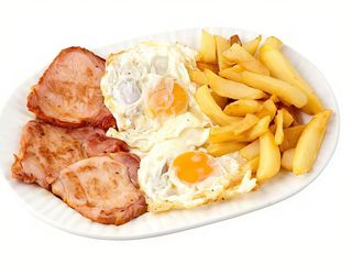 COMBI DE LOMO CON HUEVO Y BACON