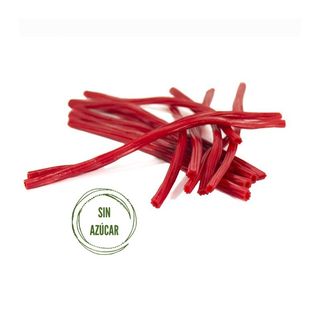 Regaliz Rojo Sin Azúcar (10 Uds)
