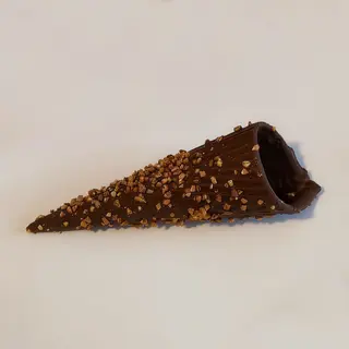Cono Chocolate Crocanti Para Helado (1 Ud.)