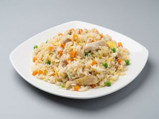Arroz Frito Con Pollo