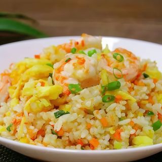 Arroz Frito Con Gamba