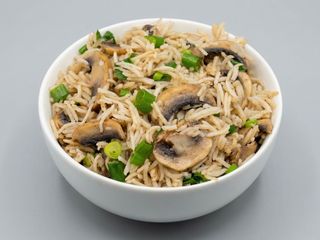 Arroz Basmati Con Champiñones