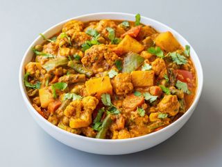 Mixto De Verduras Curry (Opción Vegana)