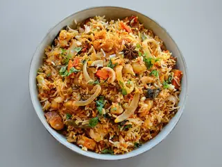 Vegetable Biryani (Vegan Option)
