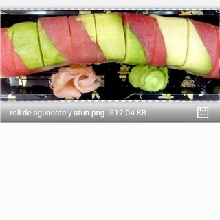 Roll De Atun Y Aguacate(8 piezas)