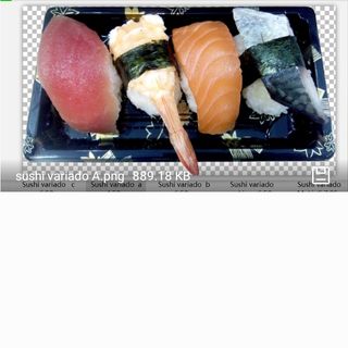 Sushi Variado A (4 piezas)