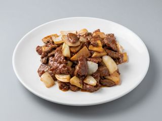 Ternera con Salsa de Ostras