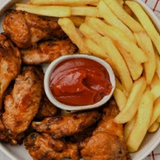 Alitas de pollo a la barbacoa 